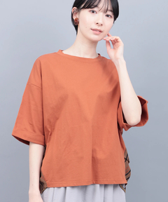 チチカカ |柄コンビドルマンプルオーバー