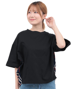 チチカカ |柄コンビドルマンプルオーバー