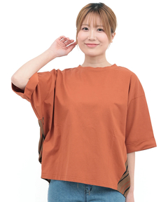 チチカカ |柄コンビドルマンプルオーバー