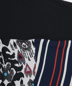 チチカカ |柄コンビドルマンプルオーバー