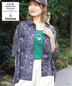 チチカカ |ちびまる子ちゃん プリントシャツ