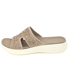 チチカカ |キラキラニットアッパーライトサンダル