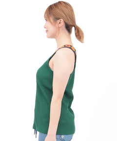 チチカカ |クロシェインナータンクトップ