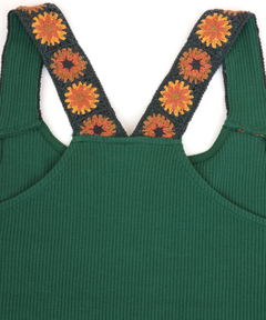 チチカカ |クロシェインナータンクトップ