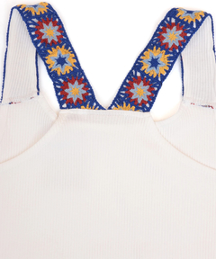 チチカカ |クロシェインナータンクトップ