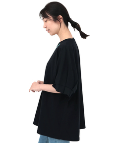 チチカカ |接触冷感袖タックドルマンTシャツ