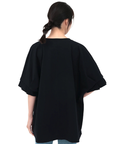 チチカカ |接触冷感袖タックドルマンTシャツ