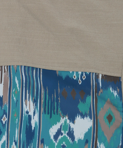 チチカカ |イカットプリントドッキングシャツワンピース