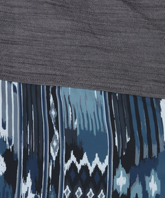 チチカカ |イカットプリントドッキングシャツワンピース