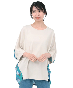 チチカカ |バックギャザードルマンプルオーバー