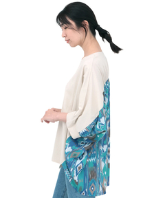 チチカカ |バックギャザードルマンプルオーバー