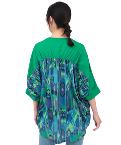 チチカカ |バックギャザードルマンプルオーバー