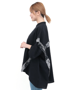 チチカカ |柄ライン切替シャツ