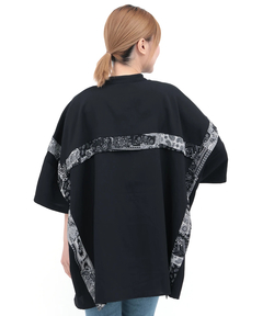 チチカカ |柄ライン切替シャツ