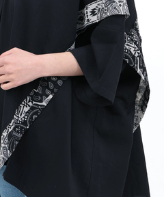 チチカカ |柄ライン切替シャツ