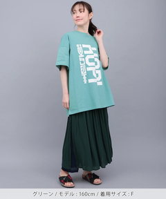 チチカカ |リメイクフロント切替Tシャツ