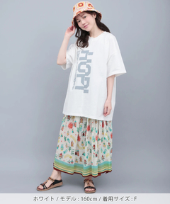 チチカカ |リメイクフロント切替Tシャツ