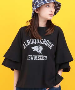 チチカカ |Orale! ラッフルスリーブTシャツ