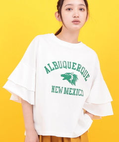 チチカカ |Orale! ラッフルスリーブTシャツ