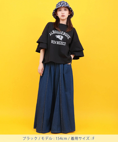 チチカカ |Orale! ラッフルスリーブTシャツ