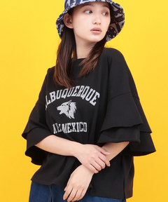 チチカカ |Orale! ラッフルスリーブTシャツ
