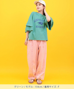 チチカカ |Orale! ラッフルスリーブTシャツ