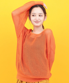 チチカカ |Orale! メッシュニットプルオーバー