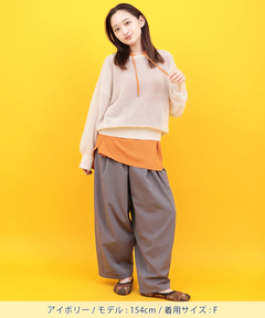 チチカカ |Orale! メッシュニットプルオーバー