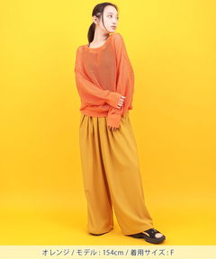 チチカカ |Orale! メッシュニットプルオーバー