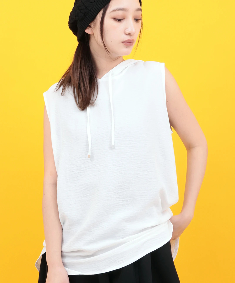 チチカカ |Orale! 接触冷感フーディータンクトップ