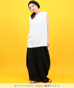 チチカカ |Orale! 接触冷感フーディータンクトップ