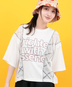 チチカカ |Orale! レースコンビプリントTシャツ