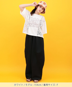 チチカカ |Orale! レースコンビプリントTシャツ