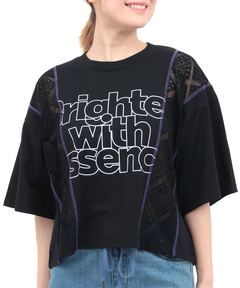 チチカカ |Orale! レースコンビプリントTシャツ