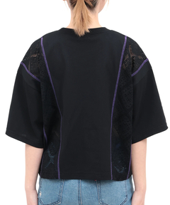 チチカカ |Orale! レースコンビプリントTシャツ