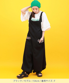 チチカカ |Orale! サルエル風サロペットパンツ