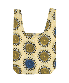 チチカカ |アフリカンプリント三つ折りエコバッグ【WEB限定】