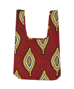 チチカカ |アフリカンプリント三つ折りエコバッグ【WEB限定】
