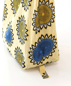 チチカカ |アフリカンプリント三つ折りエコバッグ【WEB限定】