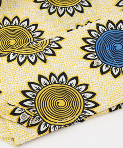 チチカカ |アフリカンプリント三つ折りエコバッグ【WEB限定】