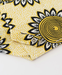 チチカカ |アフリカンプリント三つ折りエコバッグ【WEB限定】