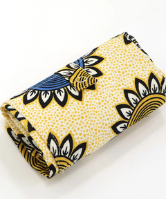 チチカカ |アフリカンプリント三つ折りエコバッグ【WEB限定】