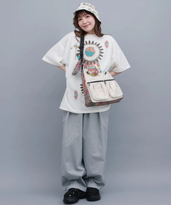 チチカカ |立体ポケットショルダーバッグ