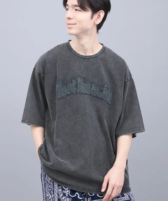 チチカカ |ロゴパッチスノーウォッシュビッグTシャツ