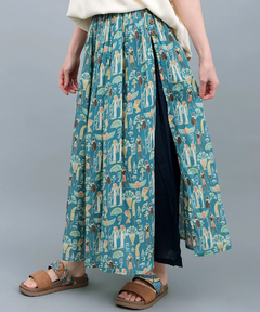 チチカカ |コットンボイルエジプトパンツスカート