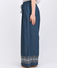 チチカカ |ネイティブシルバー刺繍パンツ