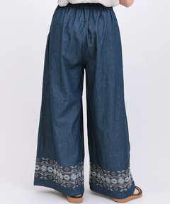 チチカカ |ネイティブシルバー刺繍パンツ