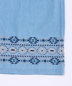 チチカカ |ネイティブシルバー刺繍パンツ