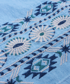 チチカカ |ネイティブシルバー刺繍パンツ