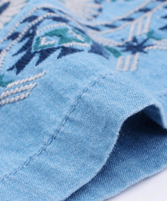 チチカカ |ネイティブシルバー刺繍パンツ